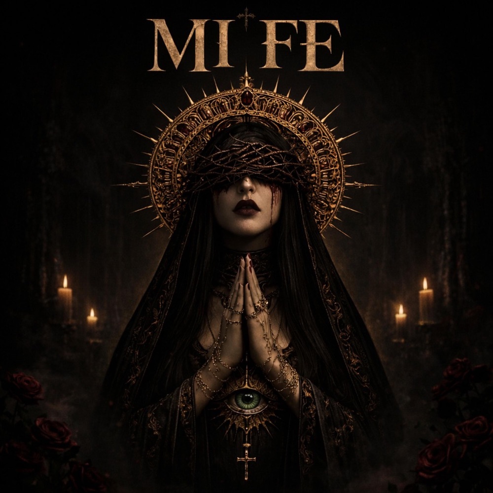 Carátula oficial de MI FE!